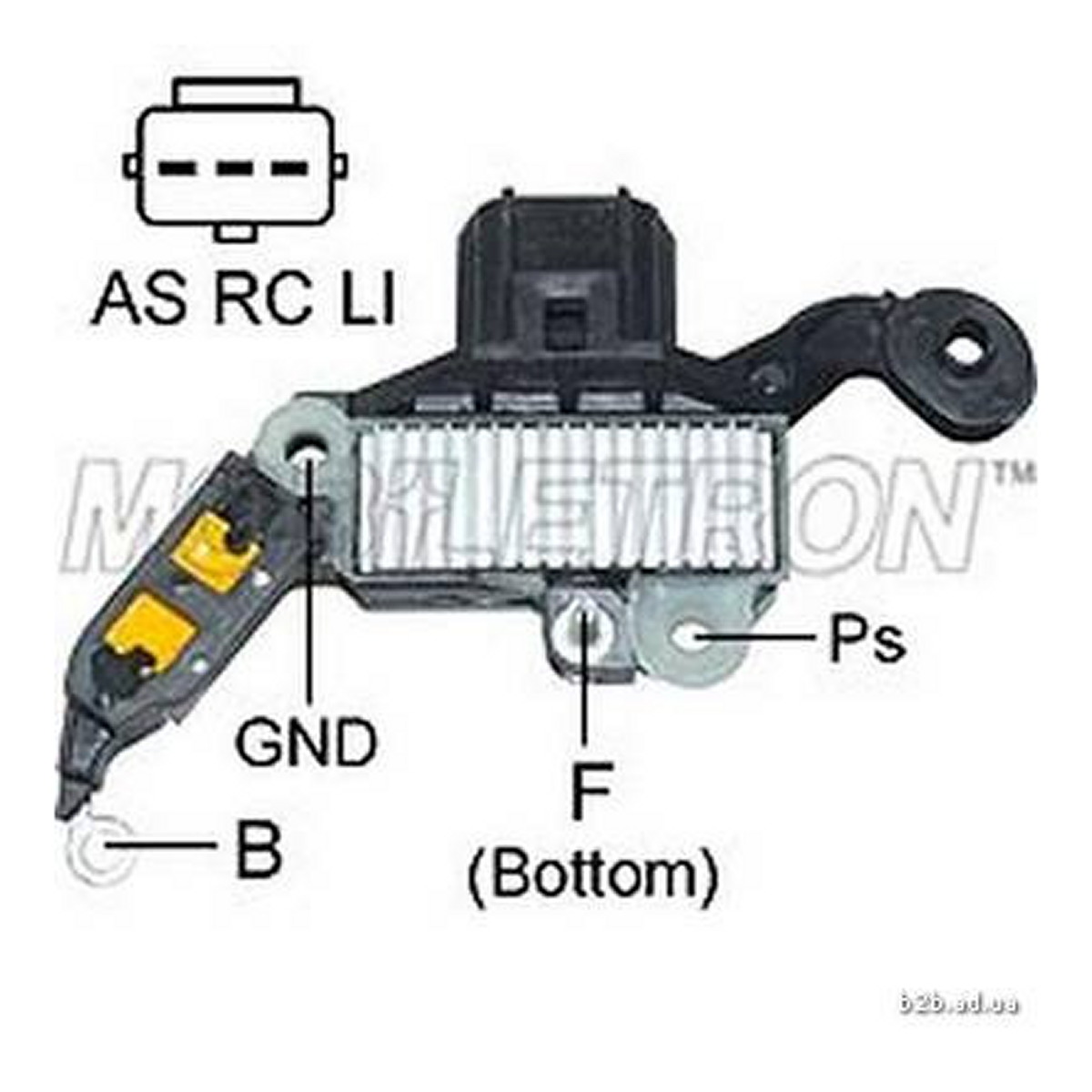 Регулятор напруги генератора F611 CN MOBILETRON (VRVN001) Mobiletron фото 3