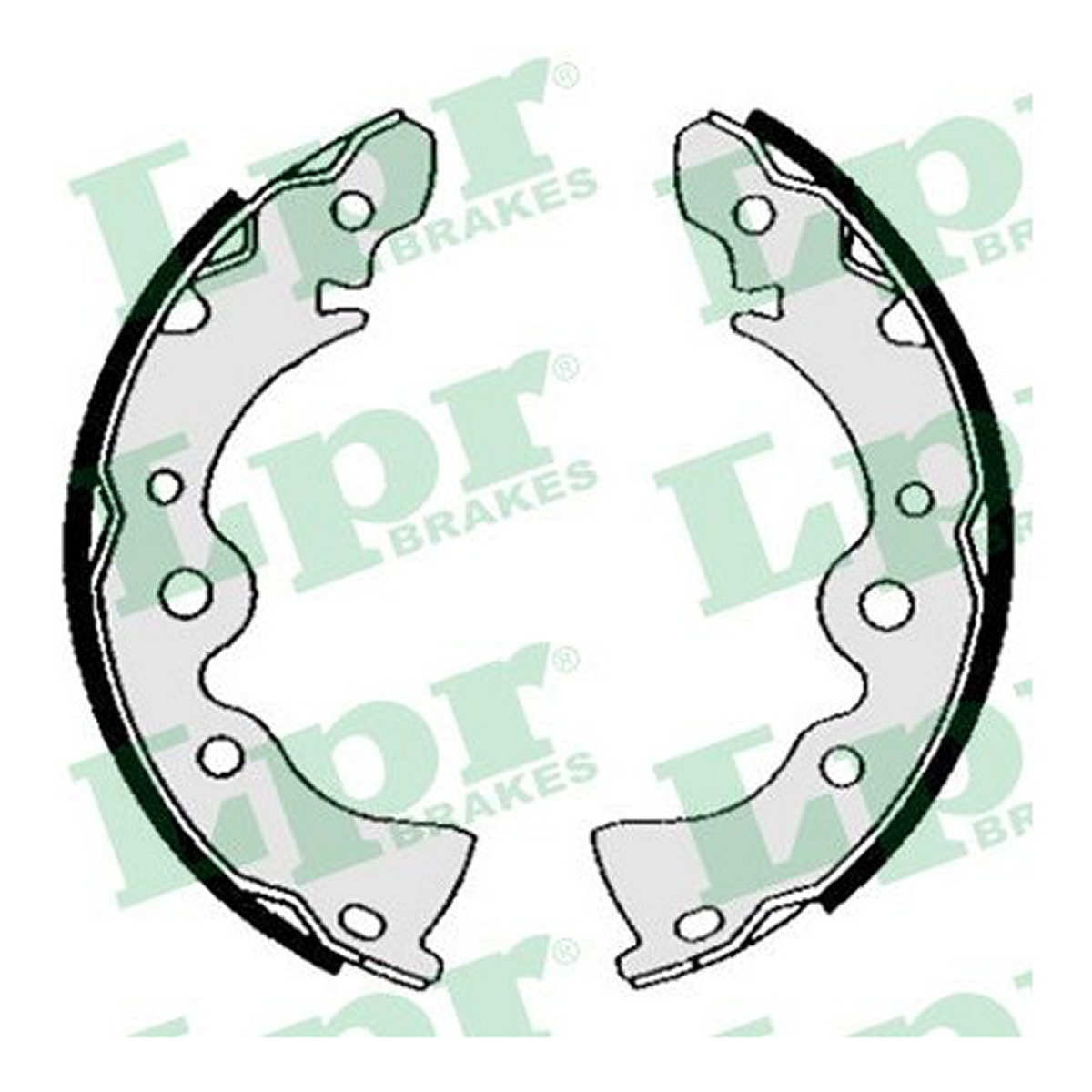 Гальмівна колодка NISSAN ALMERA CLASSIC, ALMERA I, BLUEBIRD, PATHFINDER I, PRAIRIE, SENTRA V, SUNNY I 1.3-2.5 08.82- фото 3