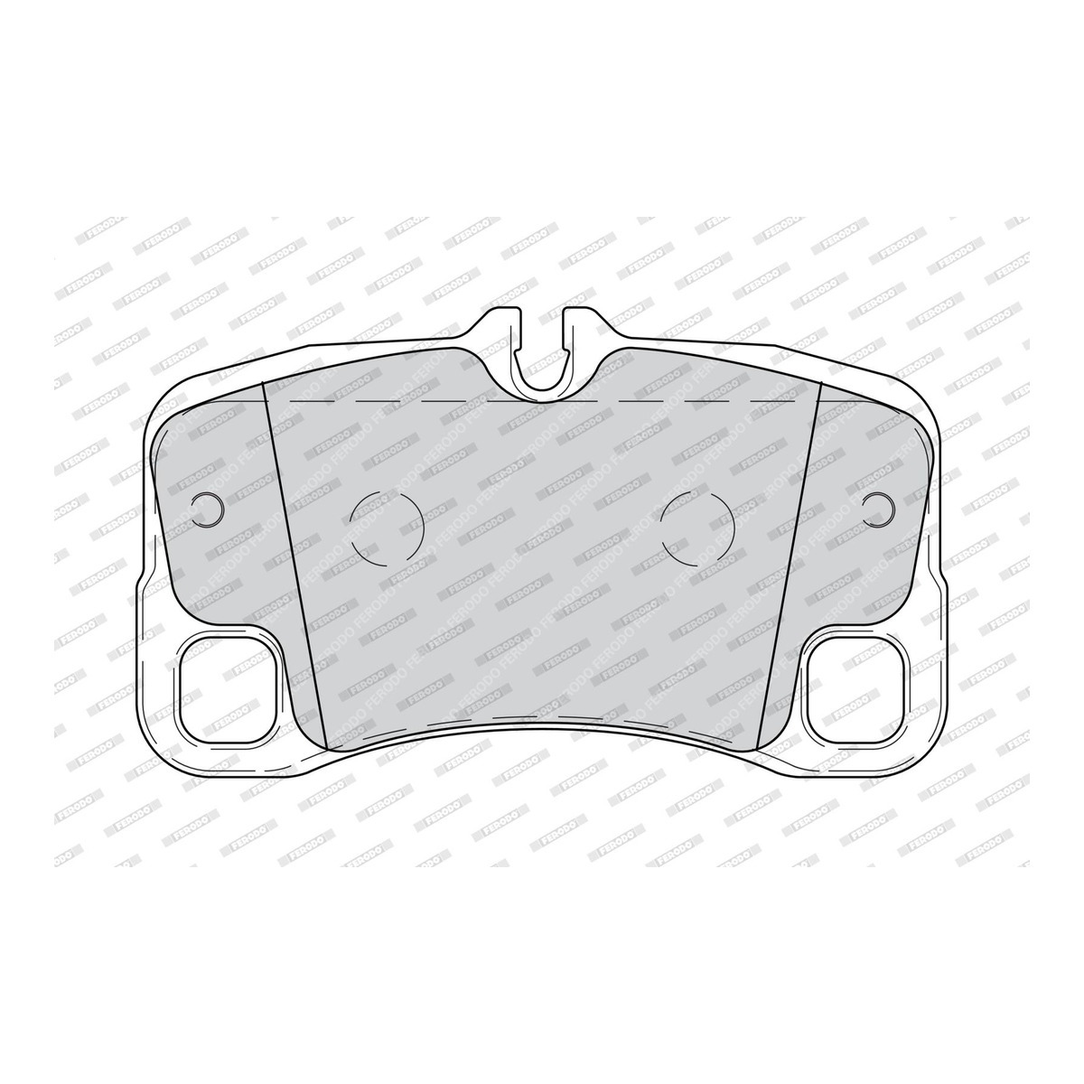 Колодки гальмівні дискові PORSCHE 911 (997) 3.6 2004.07-2013.12 FERODO (FDB4211) Ferodo фото 3