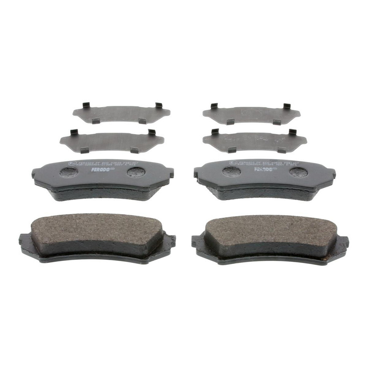 Комплект гальмівних колодок задн , LEXUS LX, TOYOTA LAND CRUISER, LAND CRUISER 100 4.2D/4.7 01.90- фото 4
