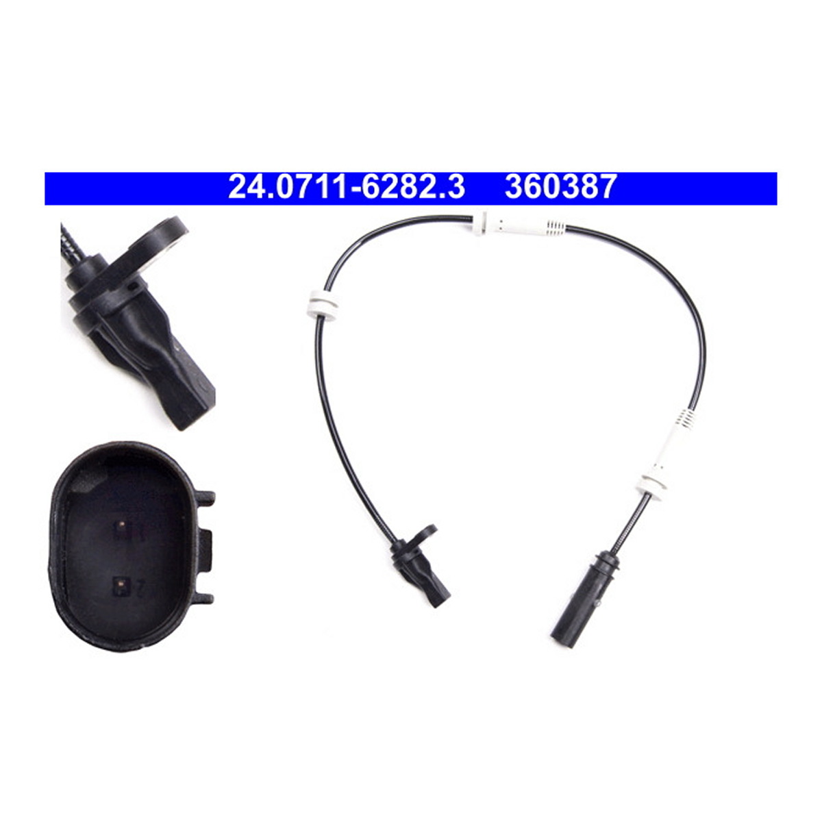 Датчик ABS BMW 3 (F30, F80) 328 I 2011.11-2018.10 ATE (24-0711-6282-3-02) ATE фото 3