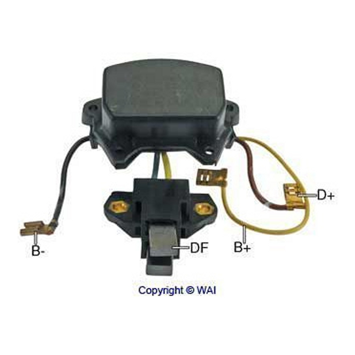 Регулятор напруги генератора 235829 CN | PULLEY-MI 1V CLUTCH WAI (IP729B) WAI фото 3