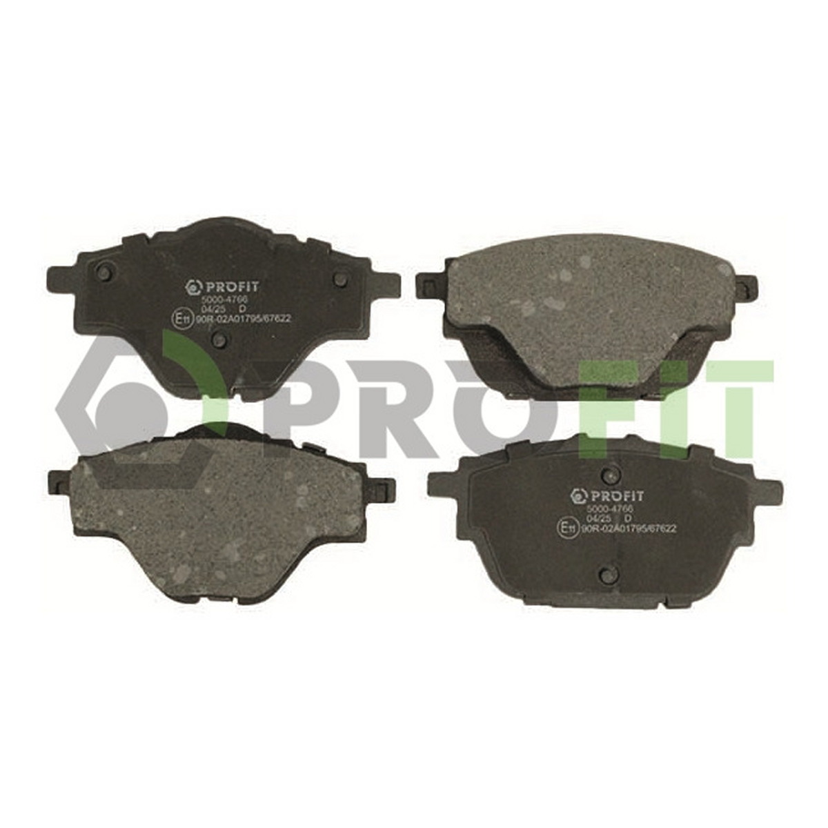 Колодки гальмівні дискові PEUGEOT 308 13-22. 3008 16-. 5008 16-. CITROEN C4 PICASSO 14- PROFIT (5000-4766) Profit фото 3