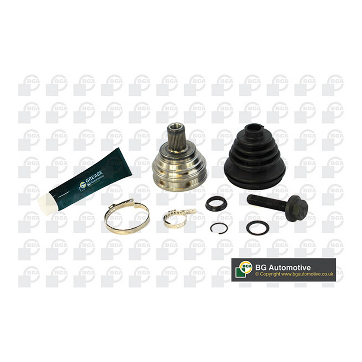 ШРКШ зі змазкою в комплекті VOLKSWAGEN BEETLE 2012-, CADDY 2004-2011, CC 2013-, EOS 2011-, GO BGA (CV0101A) BGA фото 3