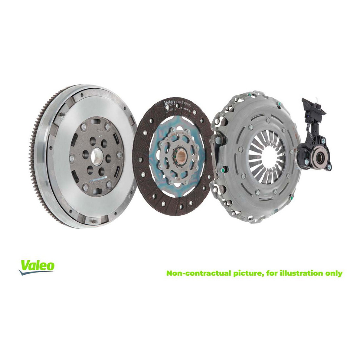 Комплект зчеплення з маховиком OPEL CORSA D HATCHBACK VAN (S07) 1.3 CDTI (L08) VALEO (837470) Valeo фото 6