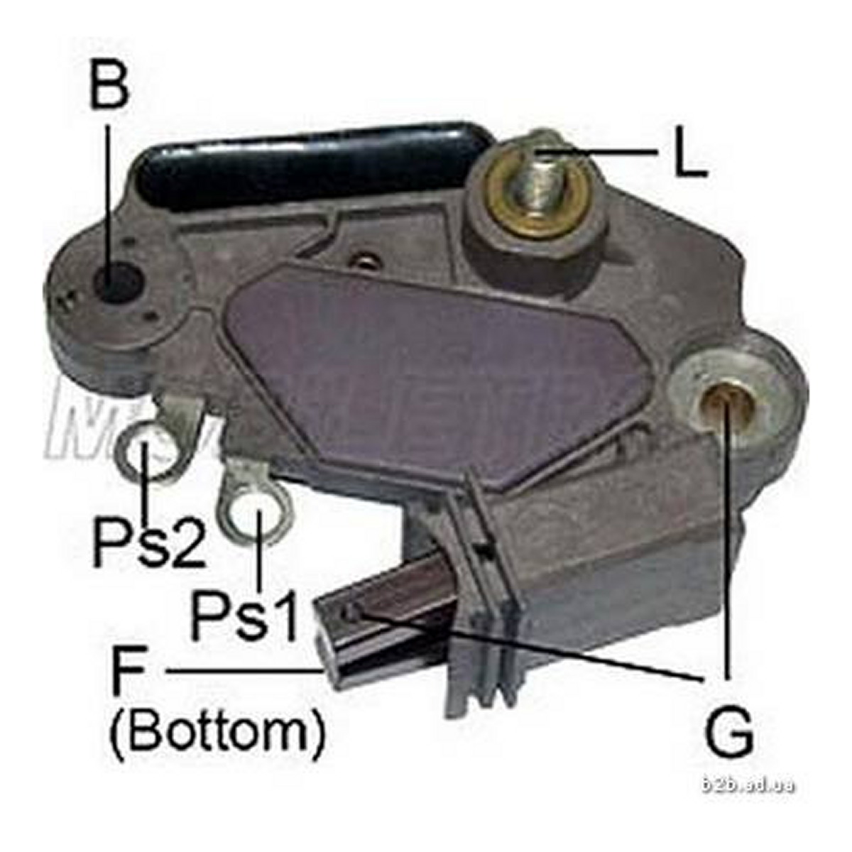 Регулятор напруги генератора M557 CN MOBILETRON (VRPR003H) Mobiletron фото 3