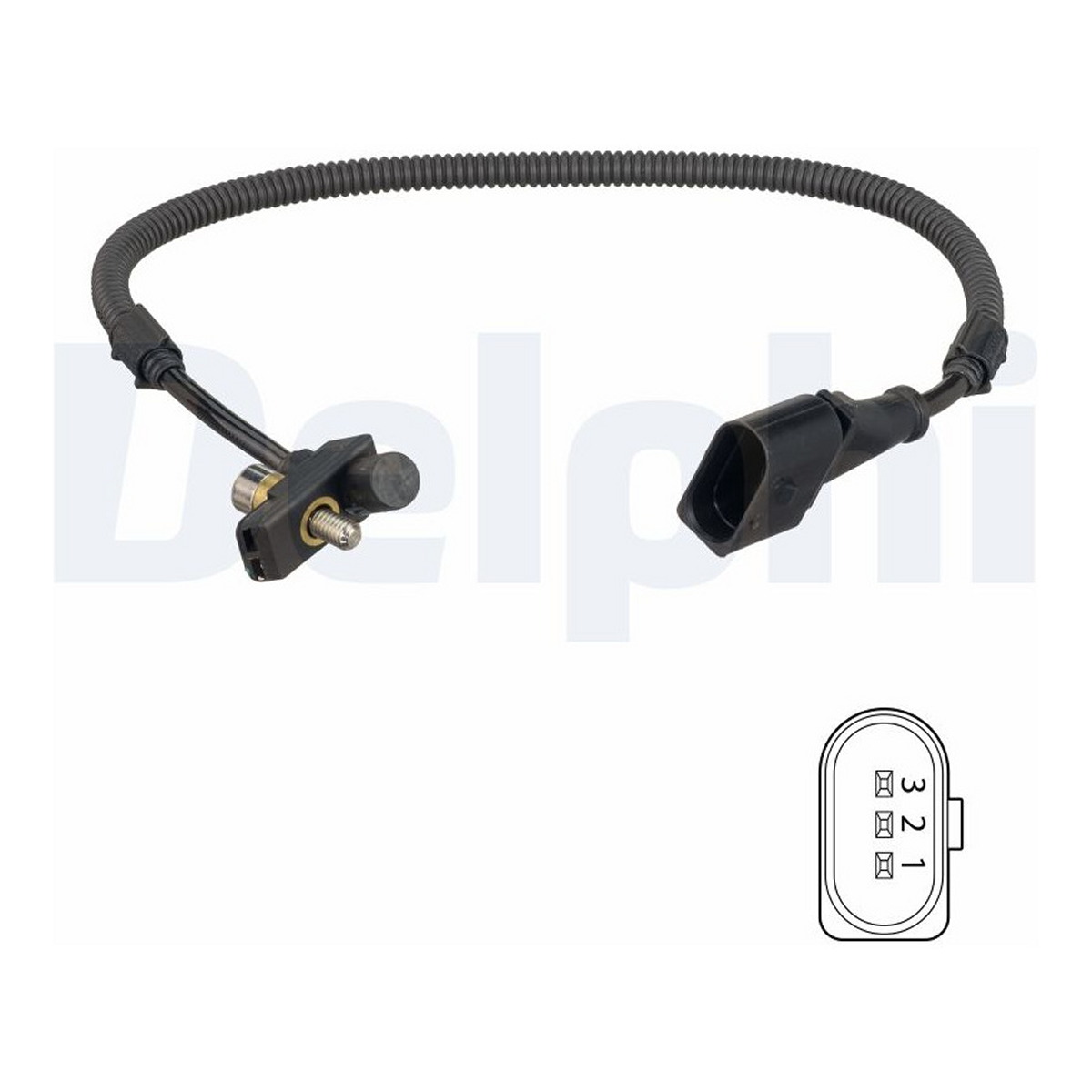 Датчик обертів колінвалу VW POLO IV (9A4,...) - 1.4 (2002.09->) DELPHI (SS11339) Delphi фото 6