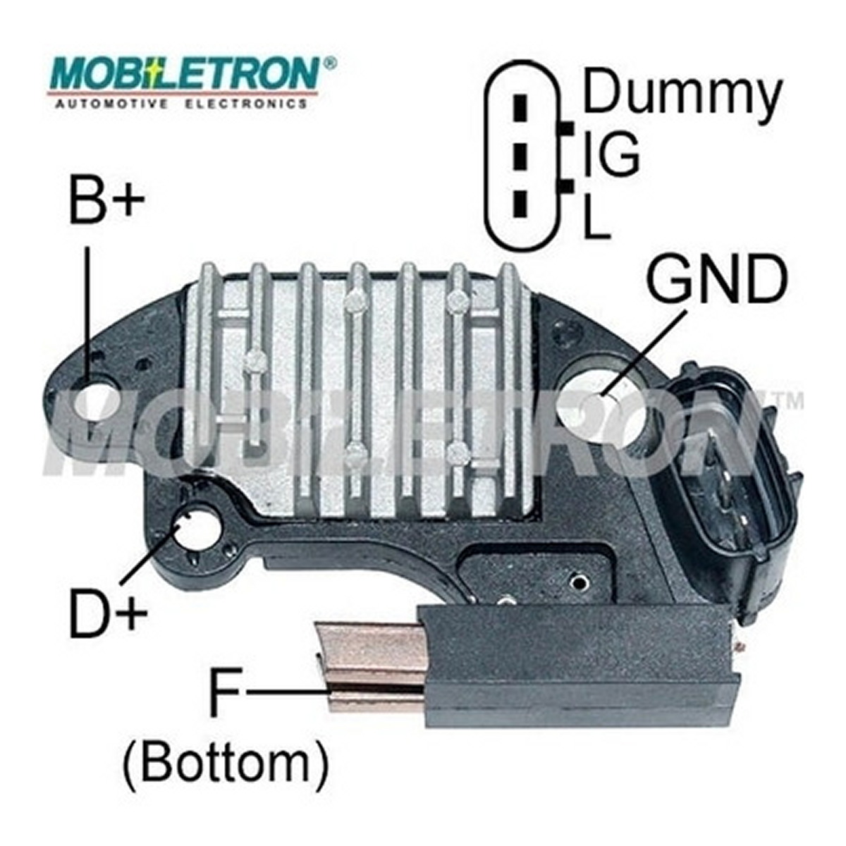 Регулятор напруги генератора D1621 CN MOBILETRON (VRY015) Mobiletron фото 3