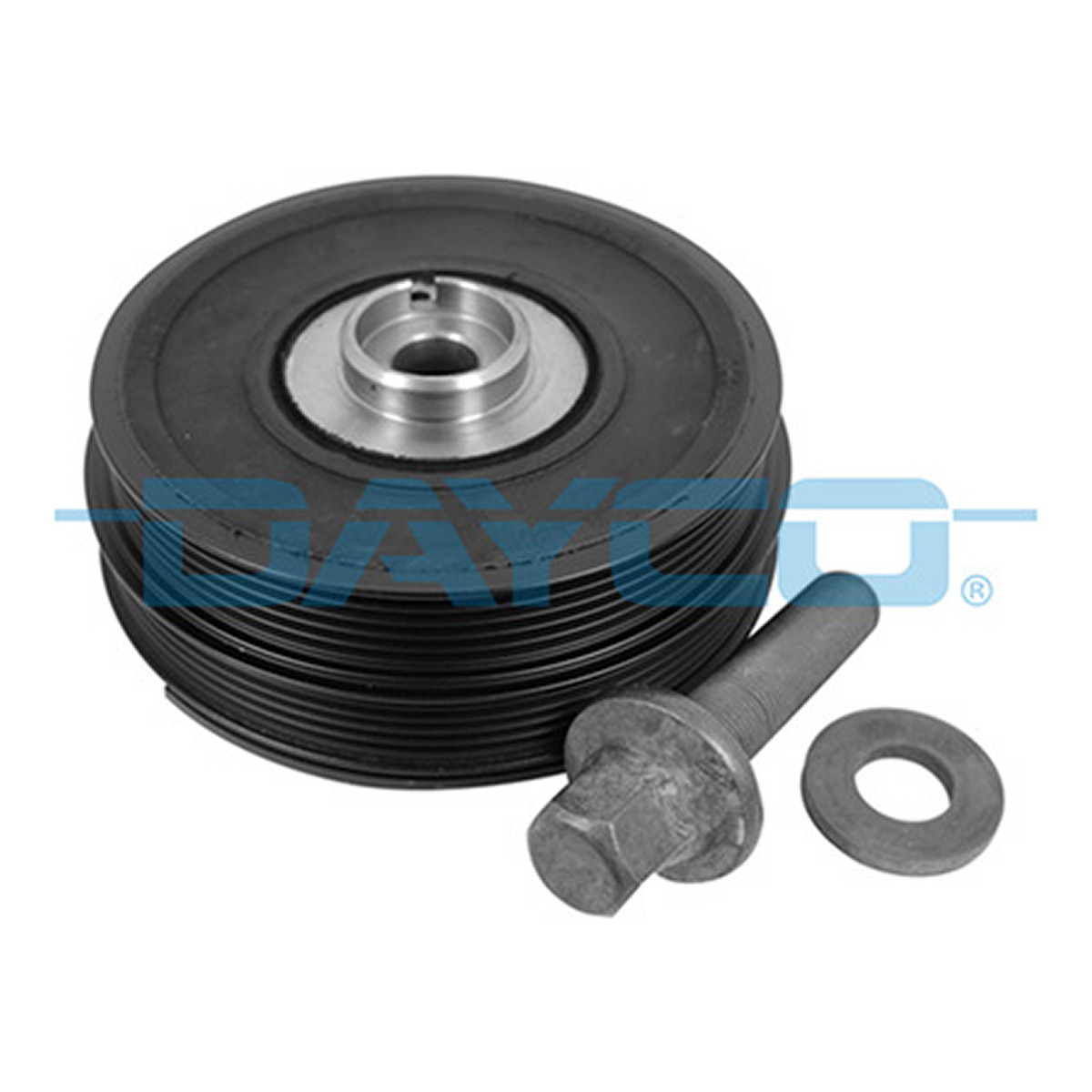 Шків ременя генератора LAND ROVER FREELANDER 204D3 8/2002 -9/2006 + 2 БОЛТА DAYCO (DPV1073K) DAYCO фото 6