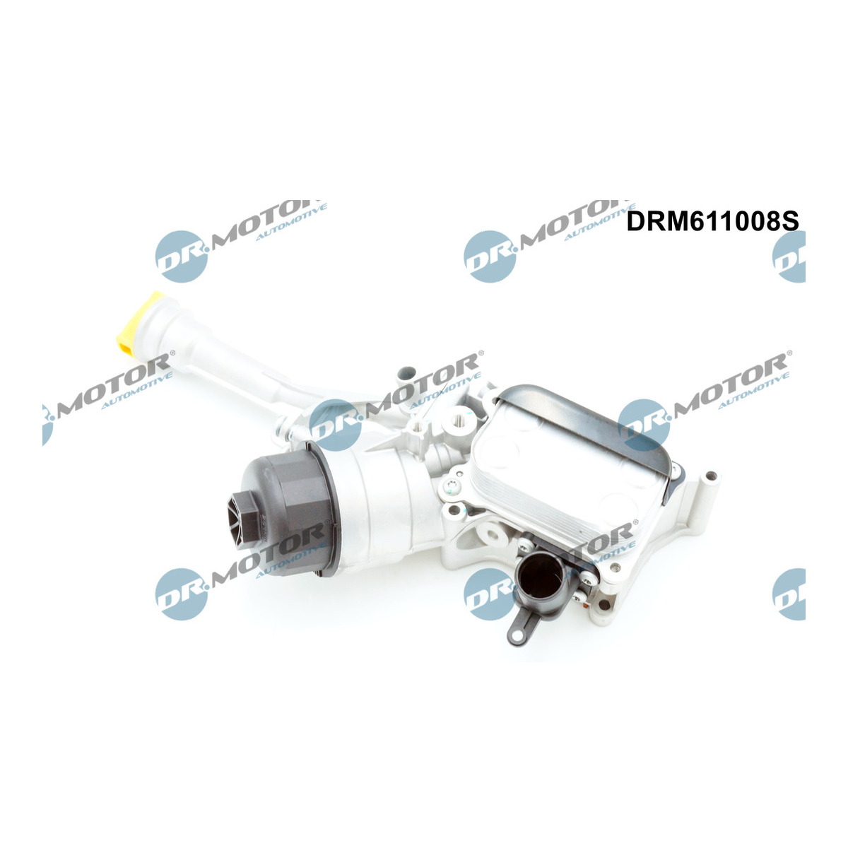 Радіатор масляний з корпусом масляного фільтра FIAT 500 07/2007> DR MOTOR (DRM611008S) DR.motor фото 3