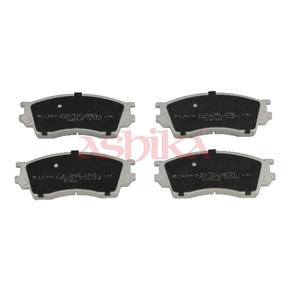 Колодки гальмівні дискові (комплект 4 шт) MAZDA XEDOS 9 (TA) 2.5 1993.07-2002.09 ASHIKA (50-03-382) ASHIKA фото 3