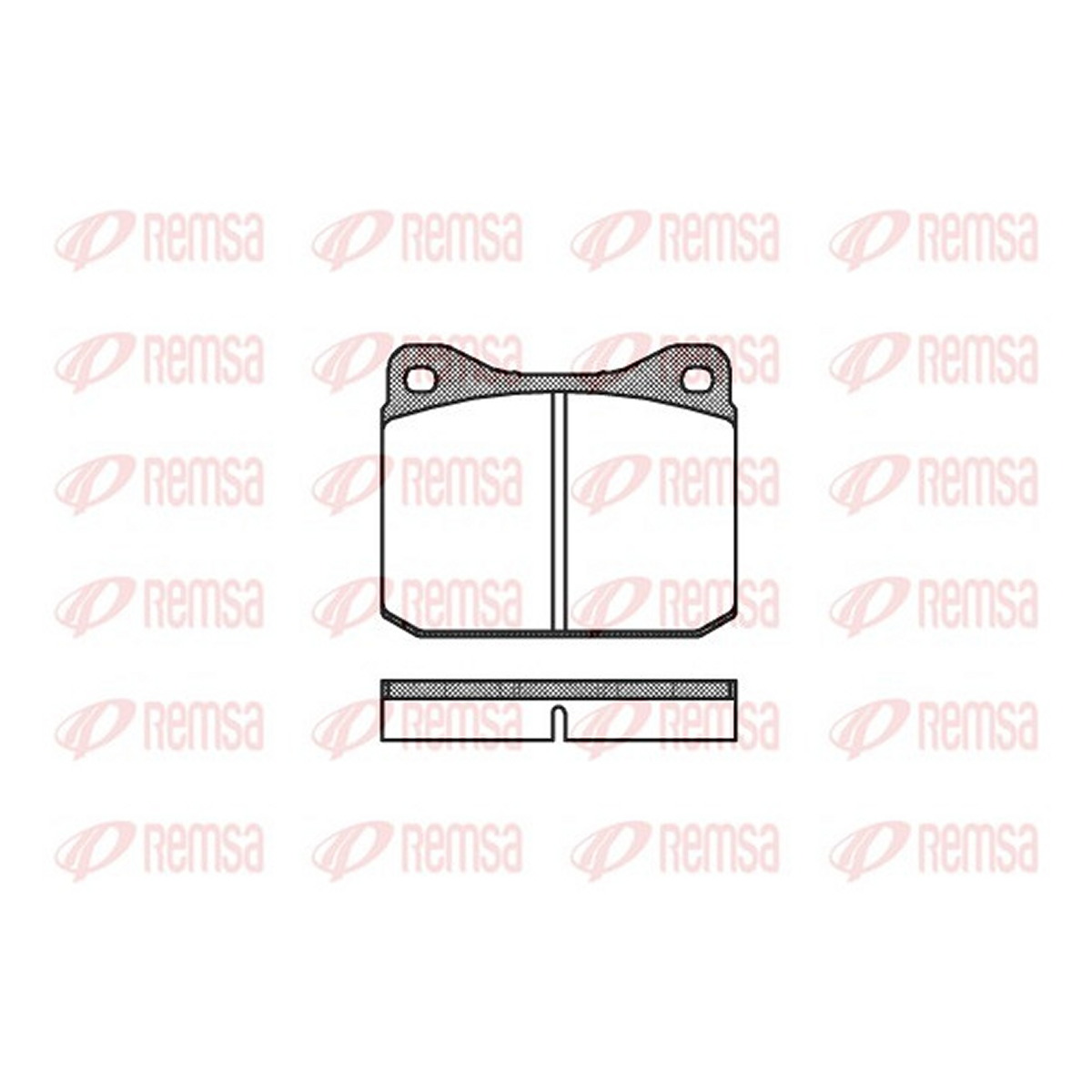 Колодки гальмівні дискові VW LT 28-35 I ФУРГОН (281-363) 2.4 1975.04-1996.06 REMSA (0010.10) Remsa фото 3