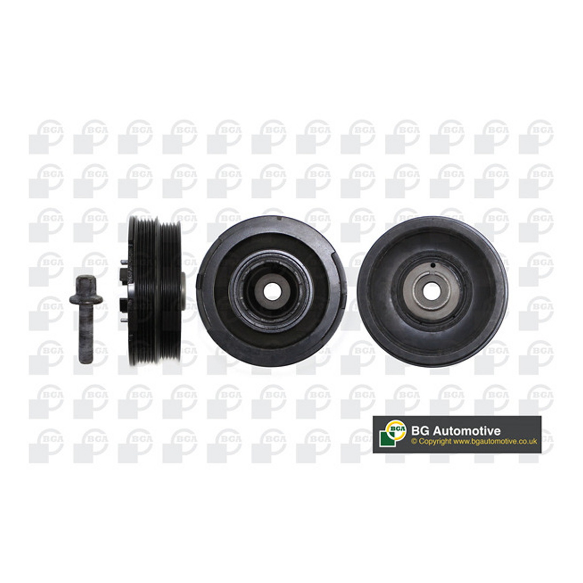 Шків ременя генератора LAND ROVER FREELANDER 2000-2007, ROVER 75 2004-2007, MGZT 2002-20 BGA (DP0366K) BGA фото 3