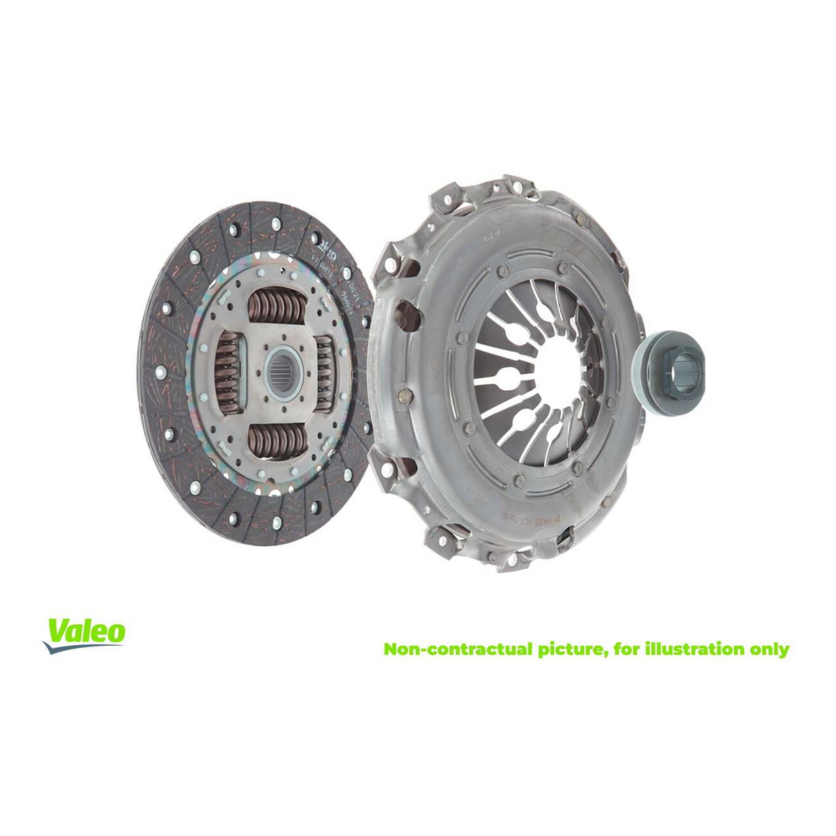Комплект сцепления SERVICE KIT FOR KIT4P CLUTCH SERVICE KIT FOR CLUTCH KIT K4P: 8350 VALEO (828002) Valeo фото 6