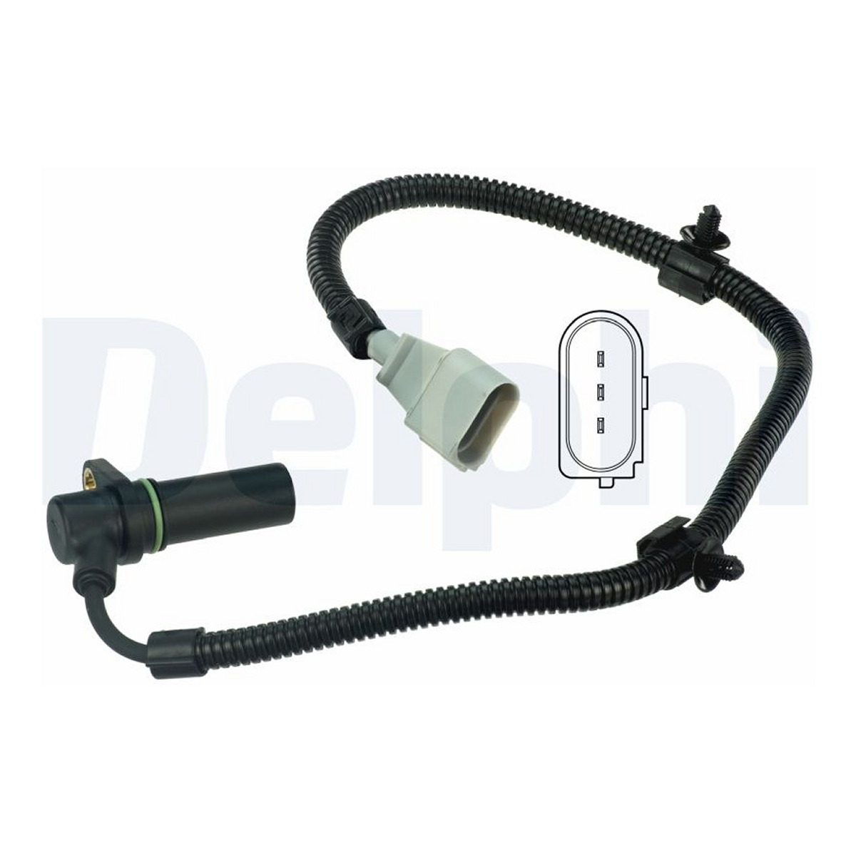 Датчик обертів колінвалу VW POLO IV (9A4,...) - 1.4 TDI (2002.09->) DELPHI (SS11071) Delphi фото 5