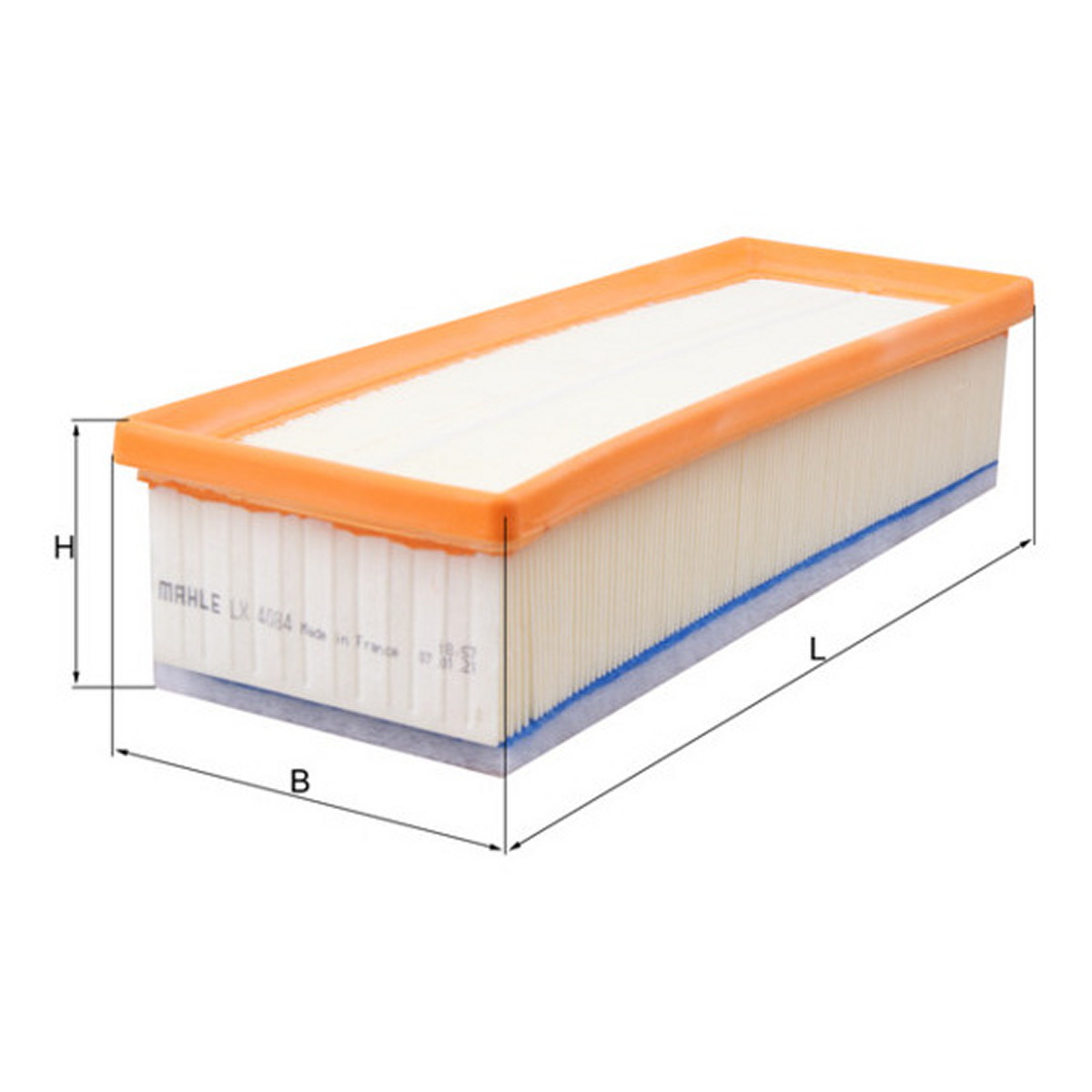 Фільтр повітряний BMW X5 (F15, F85) SDRIVE 25 D 2013.08 - 2018.07 MAHLE (LX4084) Mahle фото 3