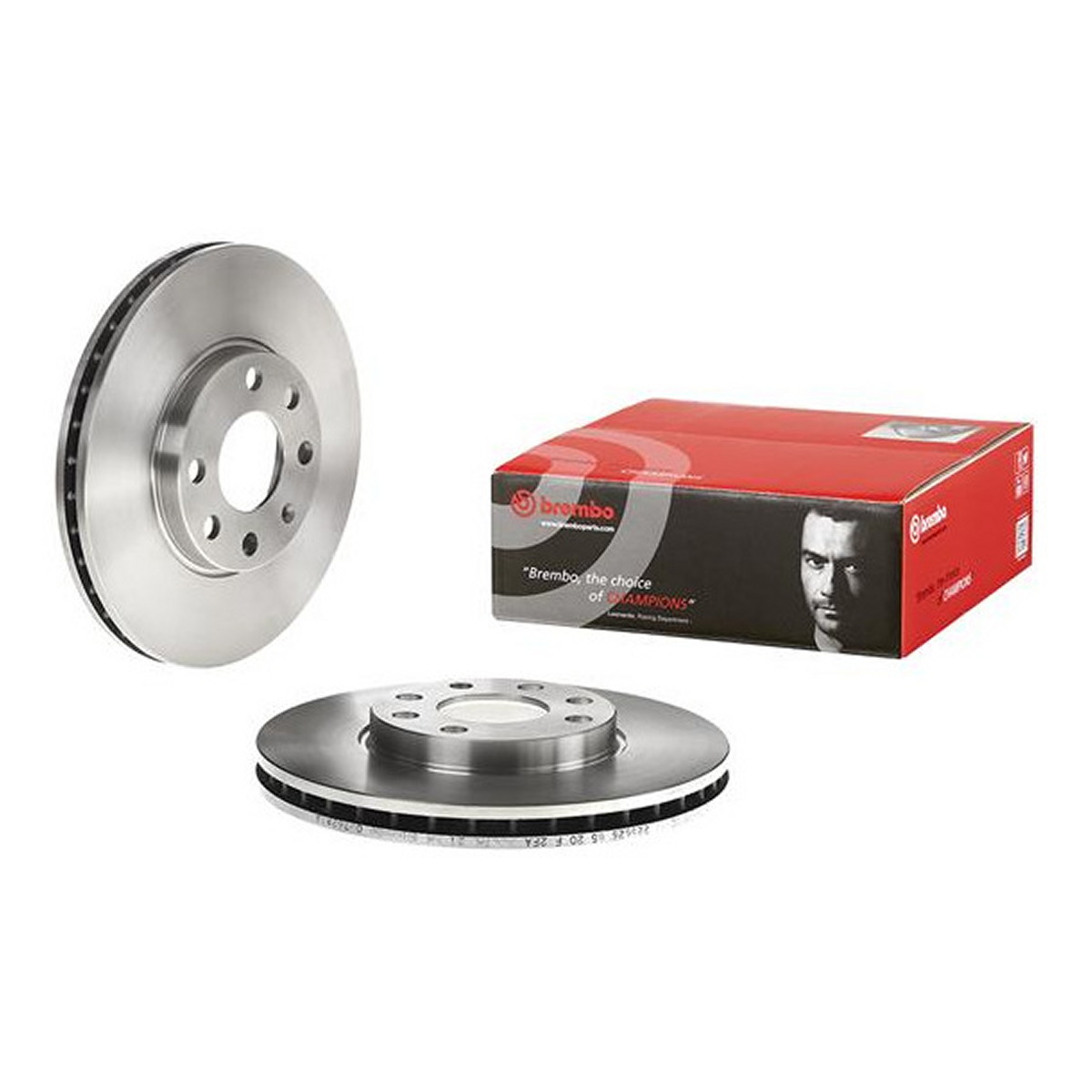 Диск гальмівний OPEL ASTRA G CLASSIC ЛІФТБЕК (T98) 1.4 16V (F69) 2004.05-2009.07 BREMBO (09.7628.14) BREMBO фото 3