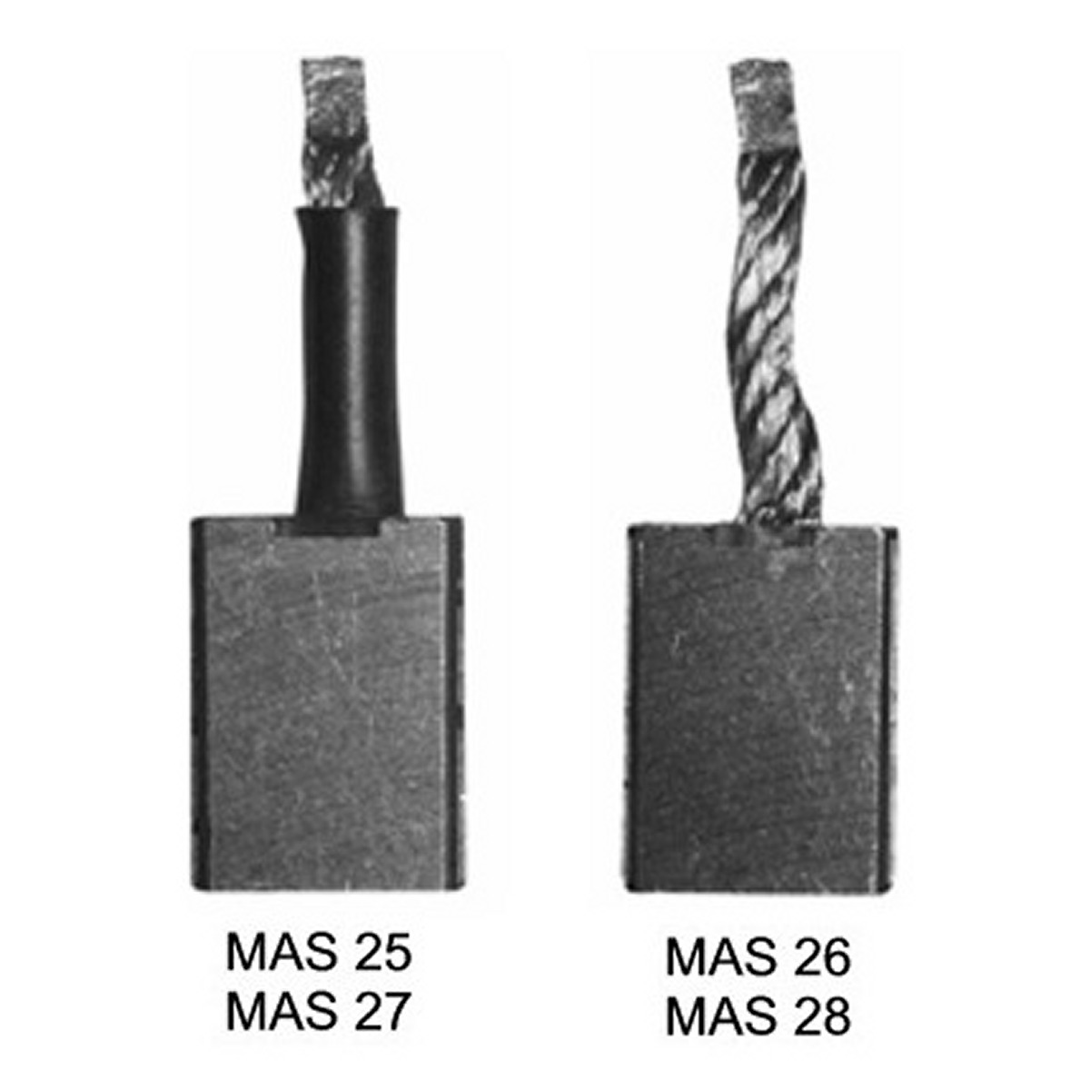 Щітка генератора MASX27-284 IT GHIBAUDI (SMASX-27-28) GHIBAUDI фото 3