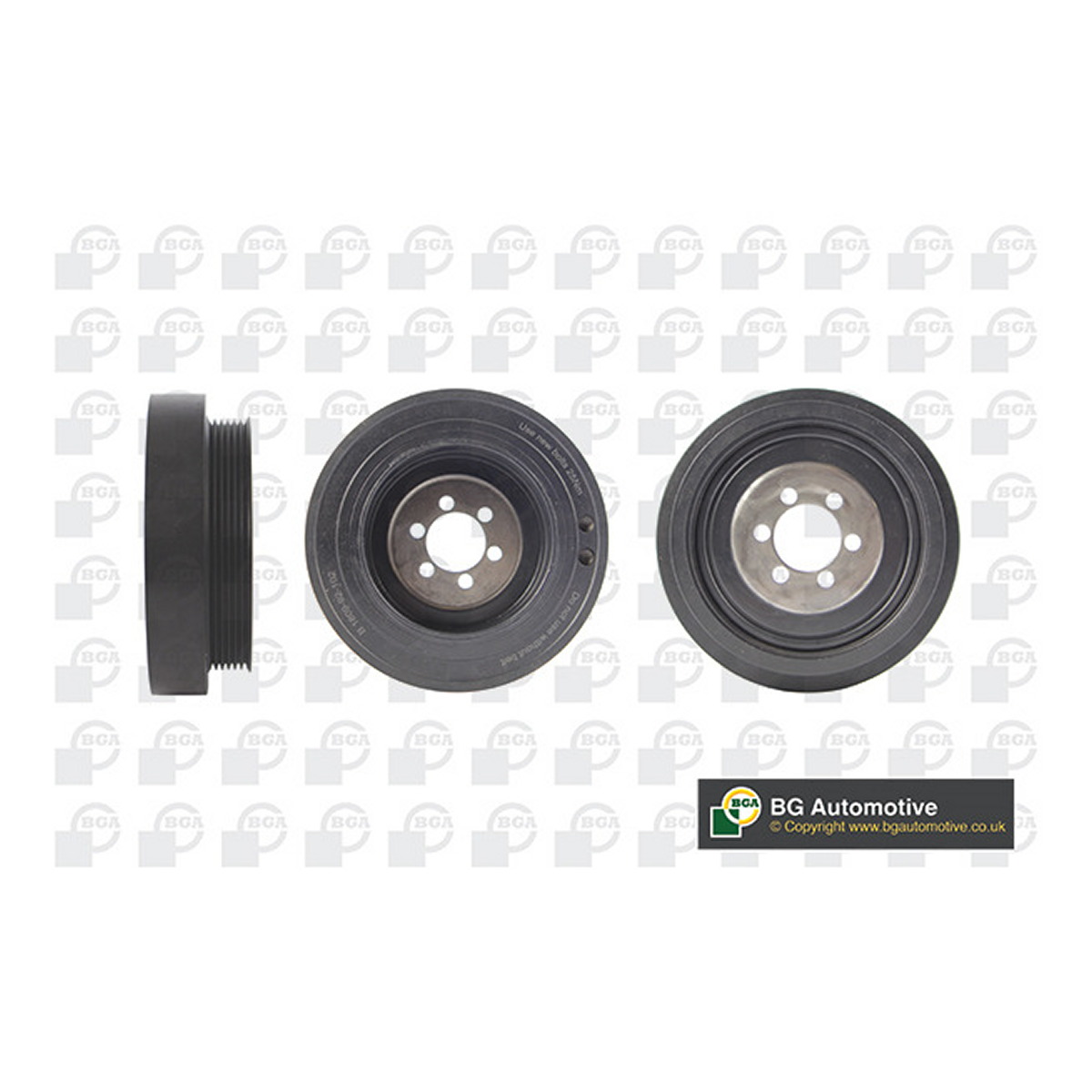 Шків ременя генератора BMW X5 (E70) XDRIVE 30 I/2006.02 - 2013.07 BGA (DP0905) BGA фото 3