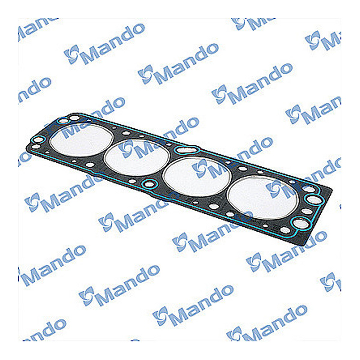Прокладка головки блока арамідна ГБЦ NEXIA 1.5 DOHC/ESPERO 1.5 DOHC MANDO (EGHND00019) Mando фото 3