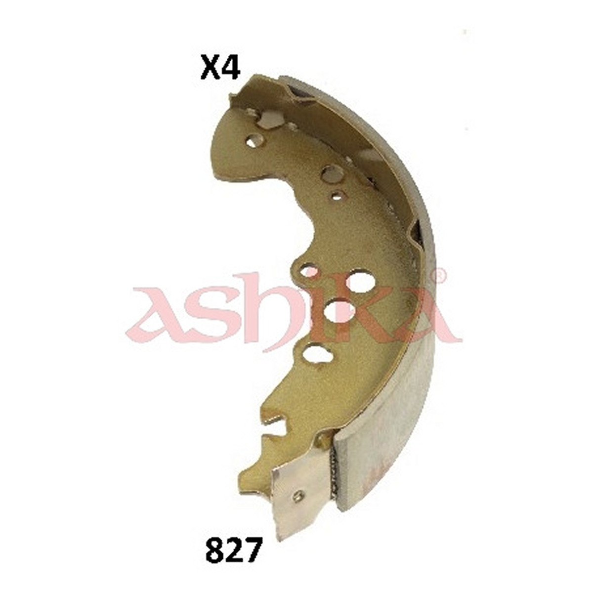 Колодки гальмівні барабанні SUZUKI GRAND VITARA I (FT, HT) 2.0 1998.03-2008.08 ASHIKA (55-08-827) ASHIKA фото 3