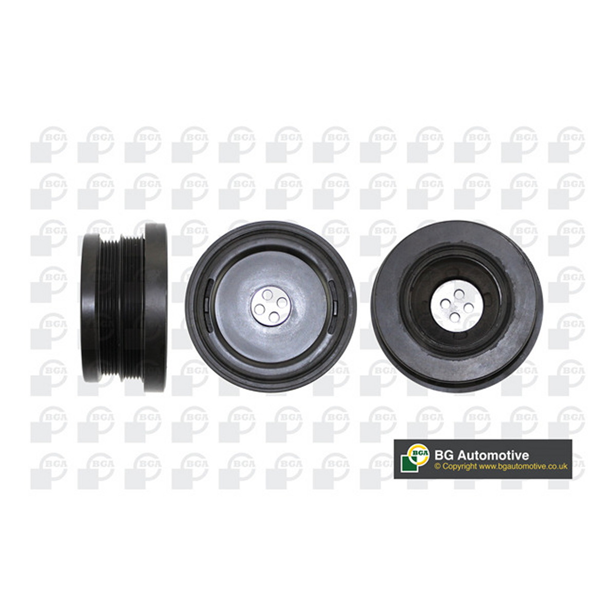 Шків ременя генератора BMW 3 SERIES 2000-2003, 5 SERIES 2000-2004, X5 2001-2003 BGA (DP3130) BGA фото 3