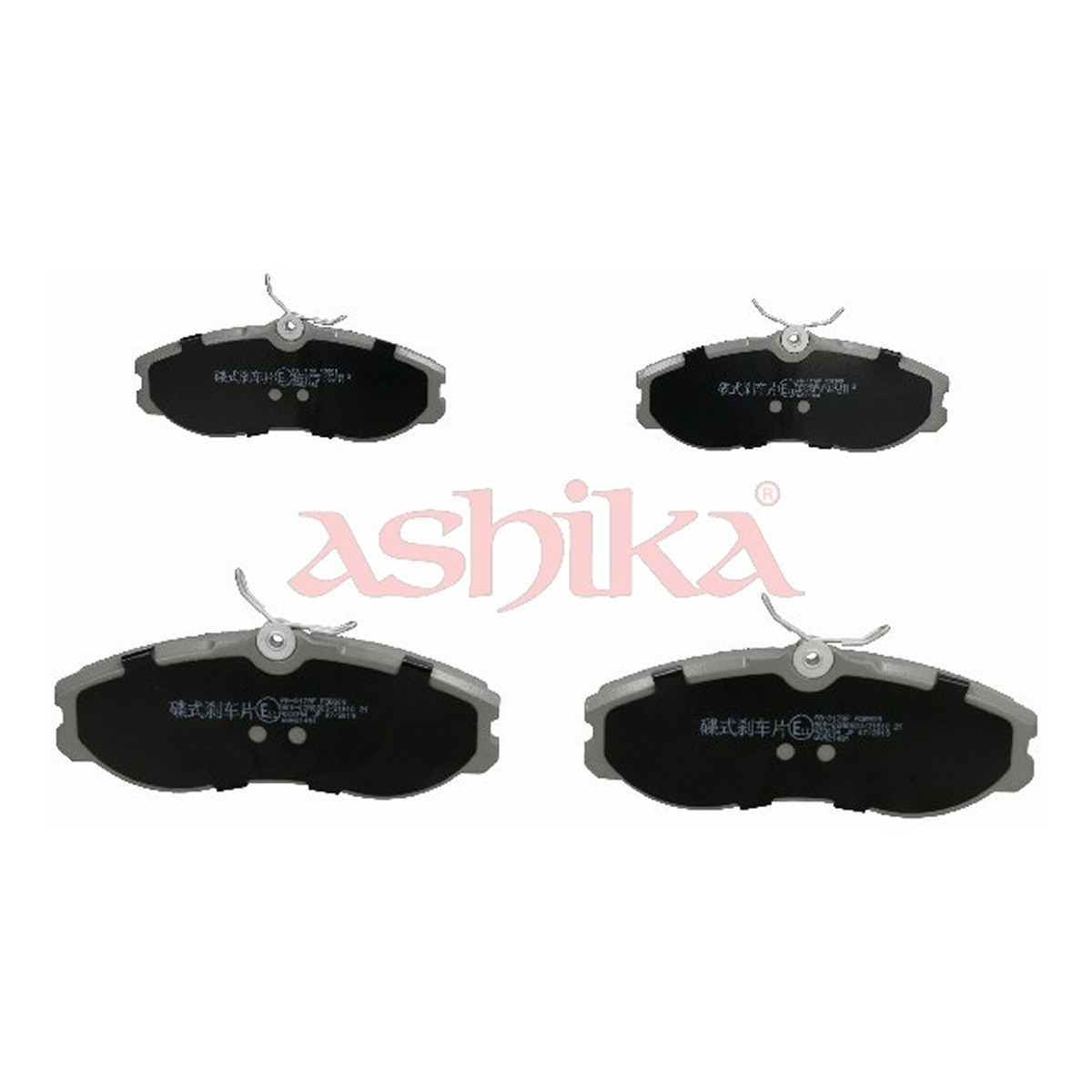 Колодки гальмівні дискові NISSAN TERRANO II (R20) 2.7 1992.10-2007.09 ASHIKA (50-00-017) ASHIKA фото 3