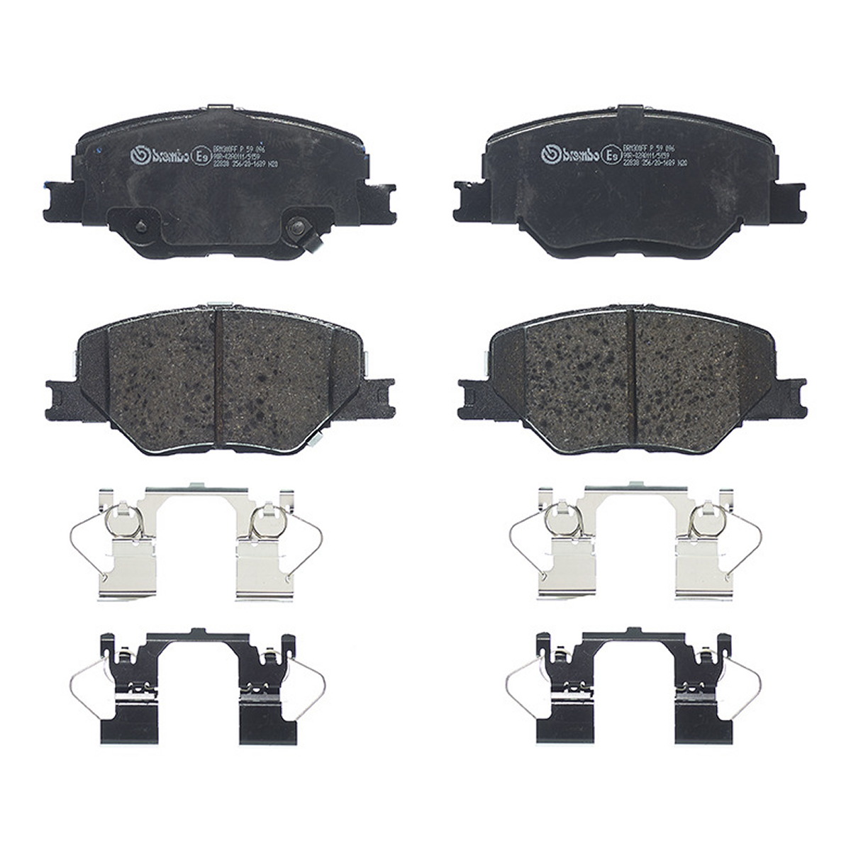 Колодки гальмівні дискові (комплект 4 шт) OPEL INSIGNIA B GRAND SPORT (Z18) 1.5 2017.03- BREMBO (P59096) BREMBO фото 6