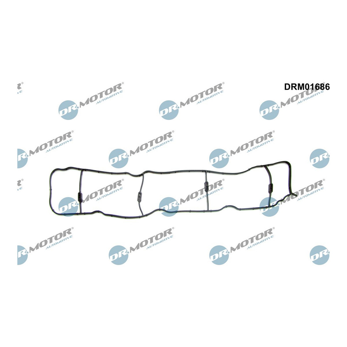 Прокладка колектора двигуна гумова VAG INTAKE MANIFOLD GASKET DR MOTOR (DRM01686) DR.motor фото 3