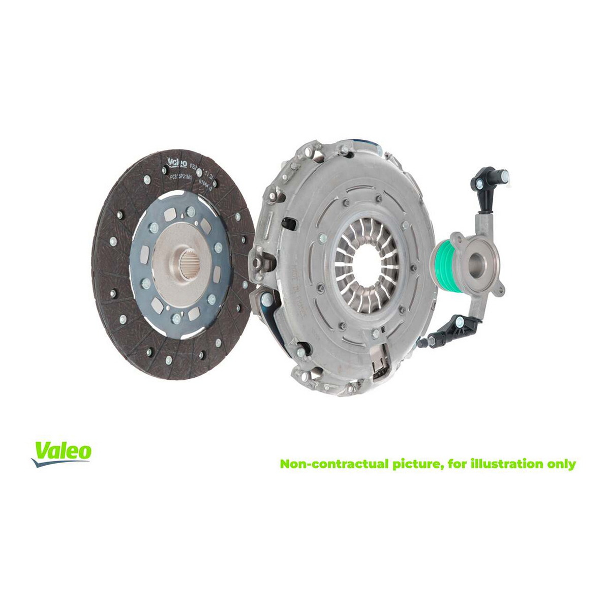 Комплект зчеплення CLUTCH SET + CSC FIAT DUCATO 2.3 DIESEL 7/2006 ->/ VALEO (834177) Valeo фото 6