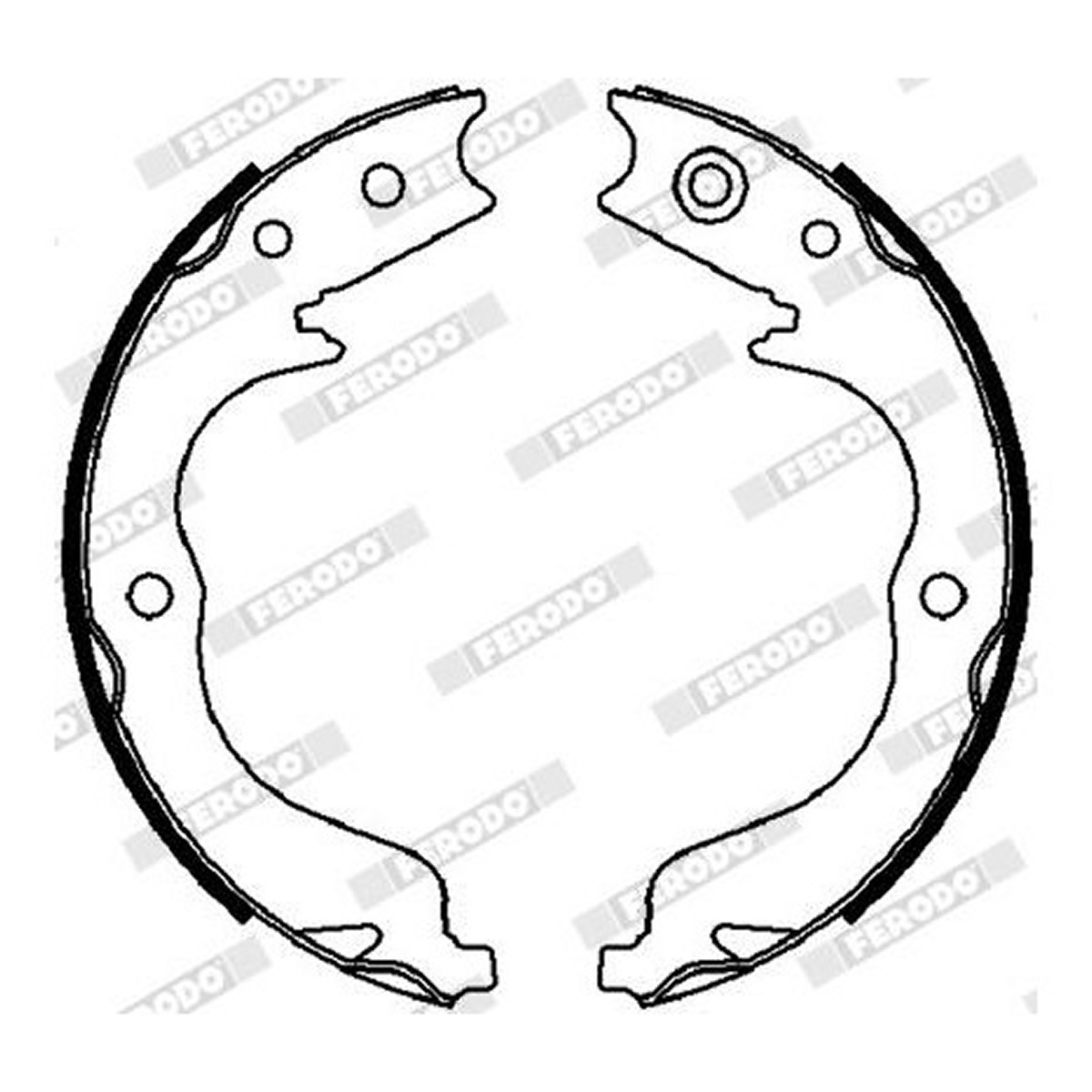 Гальмівна колодка CITROEN C-CROSSER, C-CROSSER ENTERPRISE, MITSUBISHI GRANDIS, LANCER VII, LANCER VIII, OUTLANDER II, PEUGEOT 4007, SUBARU FORESTER, IMPREZA, LEGACY V, OUTBACK 1.5-3.6 04.04- фото 4