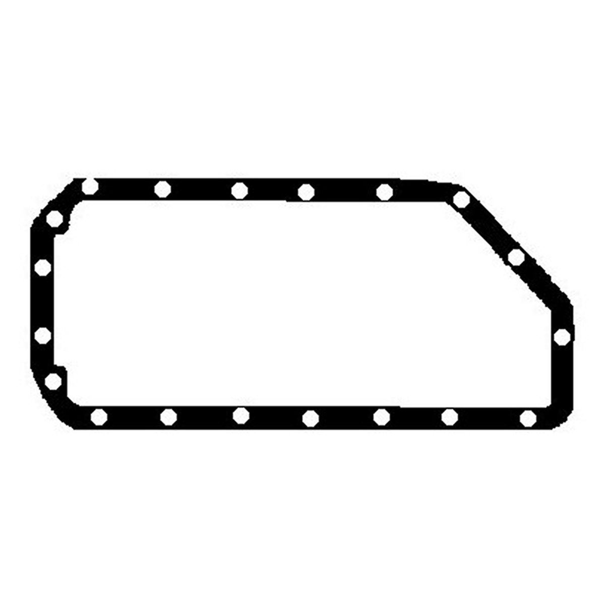 Прокладка піддону картера коркова OIL PAN SKODA 1.3 135/136 89-9 BGA (OP4331) BGA фото 3