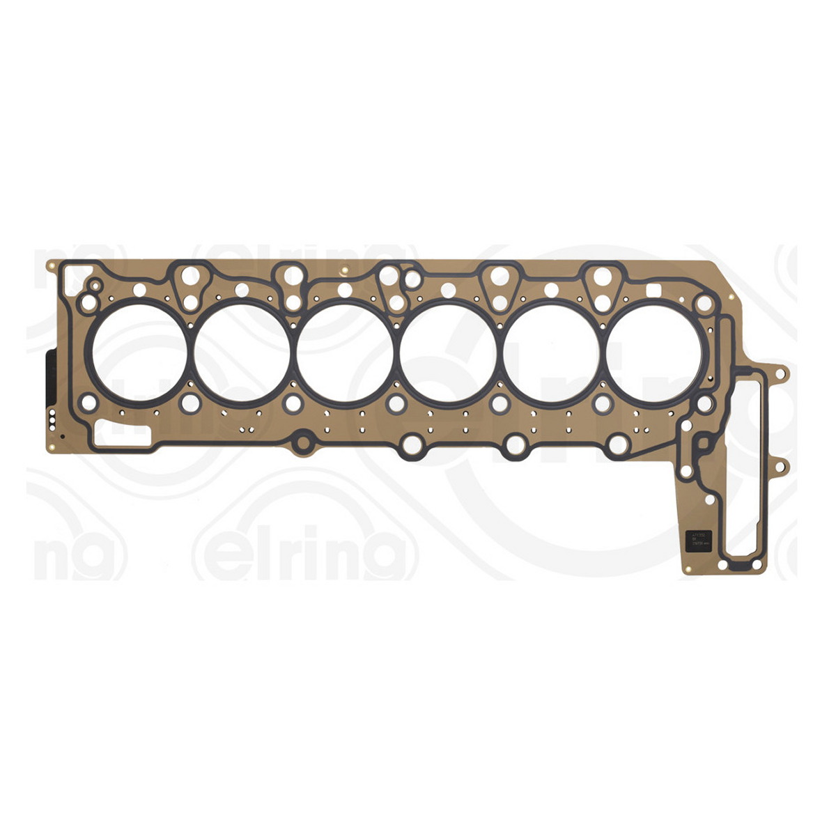 Прокладка ГБЦ BMW 3 (E90)/5 (F10)/7 (F01-F04)/X5 (E70) 08-17 (3 метки) N57 D30 фото 8