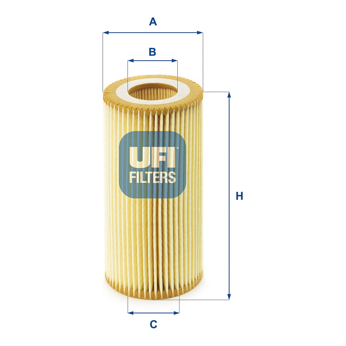 Фільтр оливний VW JETTA IV (162, 163, AV3, AV2) 2.5 2008.01 – 2019.12 UFI (25.040.00) UFI фото 3