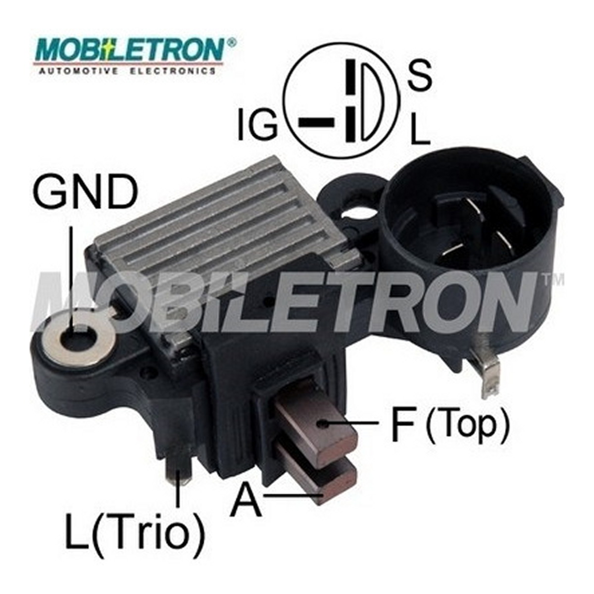 Регулятор напруги генератора 137364 CN MOBILETRON (VRH20009) Mobiletron фото 3