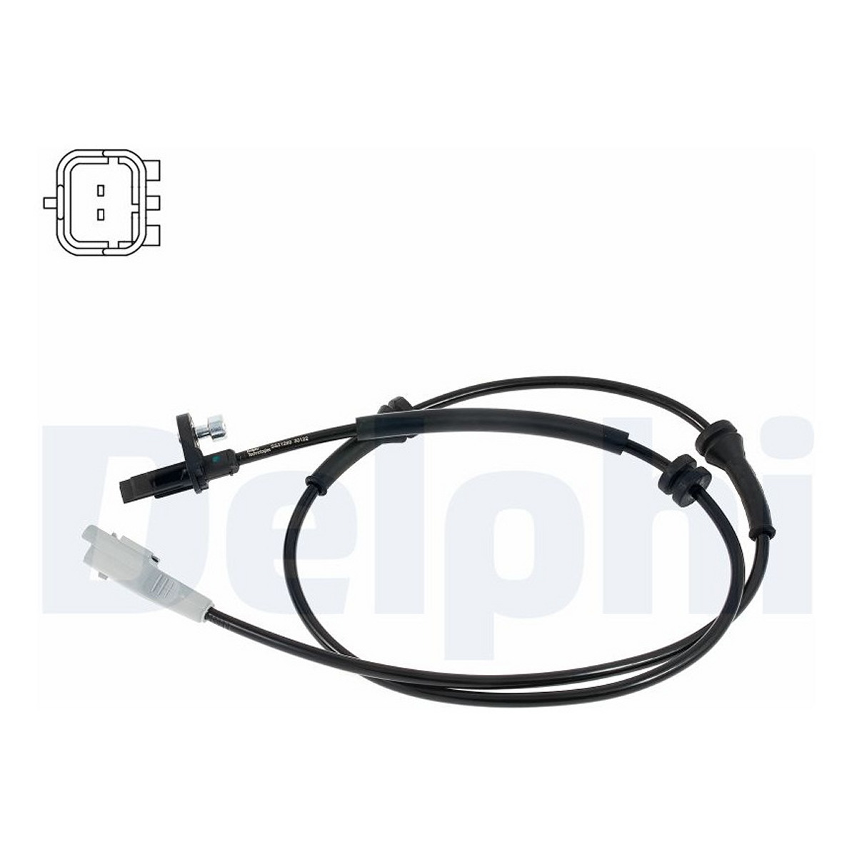Датчик ABS CITROEN BERLINGO ПЛАТФОРМА/ШАСІ (B9) 1.6 HDI 90 16V 2008.04- DELPHI (SS21269-12B1) Delphi фото 6