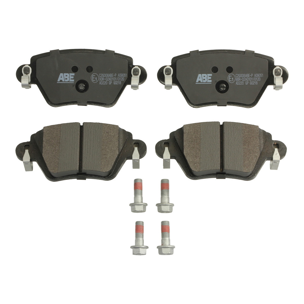 Комплект гальмівних колодок задн , ALFA ROMEO 159, FORD COUGAR, MONDEO III, JAGUAR S-TYPE II, X-TYPE I, RENAULT KANGOO, KANGOO EXPRESS 1.0-4.0 09.99-