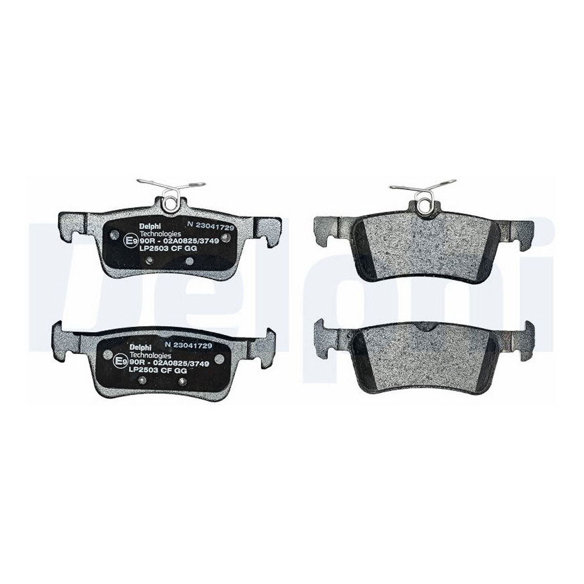 Комплект гальмівних колодок задн , CITROEN BERLINGO, PEUGEOT 3008 II, 308, 308 II, 508 II, PARTNER, RIFTER 1.2-2.0D 09.13- фото 5