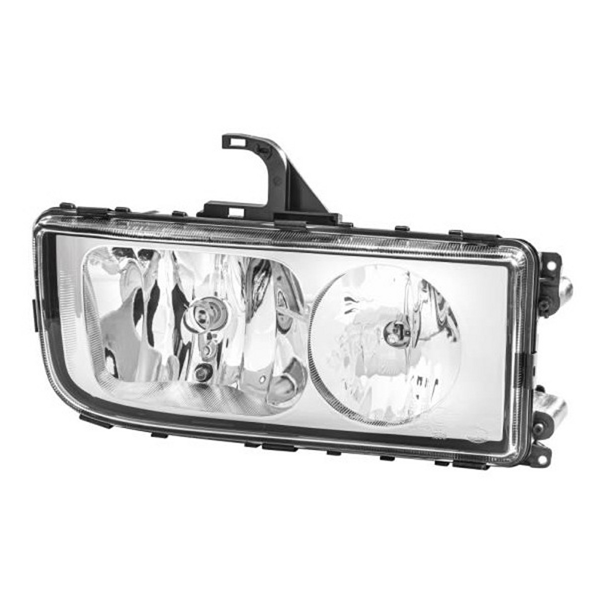 Фара прав (H1/H7/W5W, електричн, з мотором, колір відбивача: хром) MERCEDES AXOR 2 10.04- фото 5