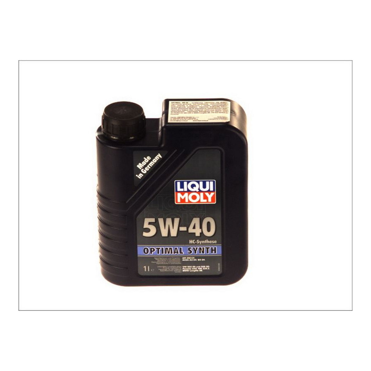 Моторна олива (1L) 5W40 ,API CF, SM, SN, ACEA A3, B4, BMW LL-98, MB 229.3, PORSCHE A40, VW 502.00, VW 505.00