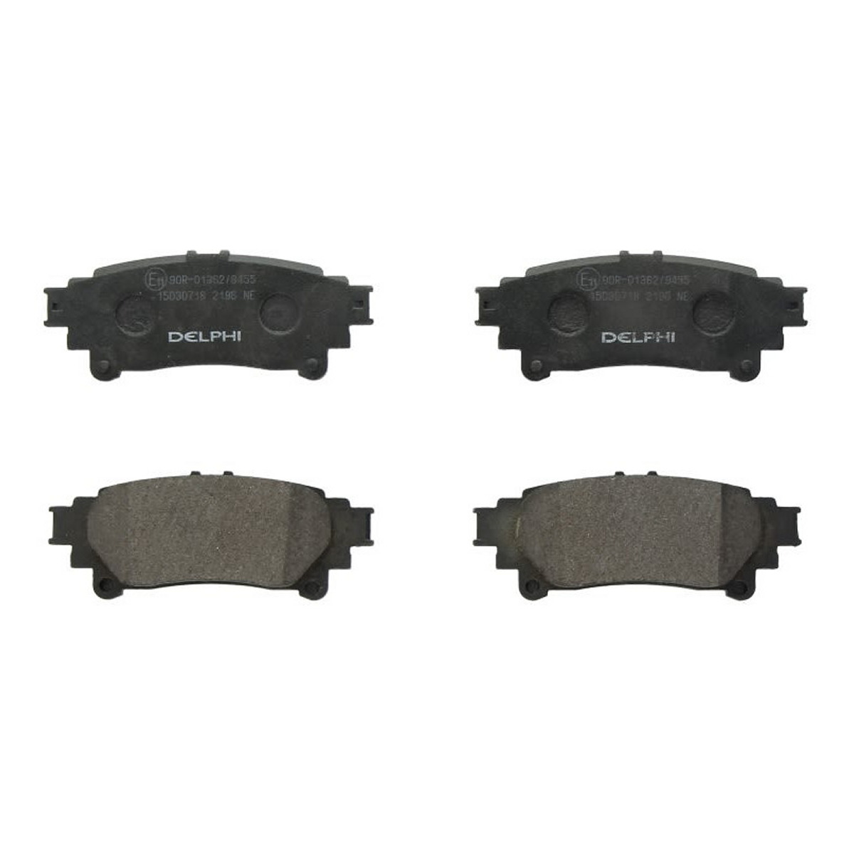 Комплект гальмівних колодок задн , LEXUS GS, IS III, RC, RX, TOYOTA FORTUNER, HIGHLANDER / KLUGER, HILUX VIII, MIRAI, PRIUS PLUS, SIENNA 1.8H-Electric 12.08- фото 5