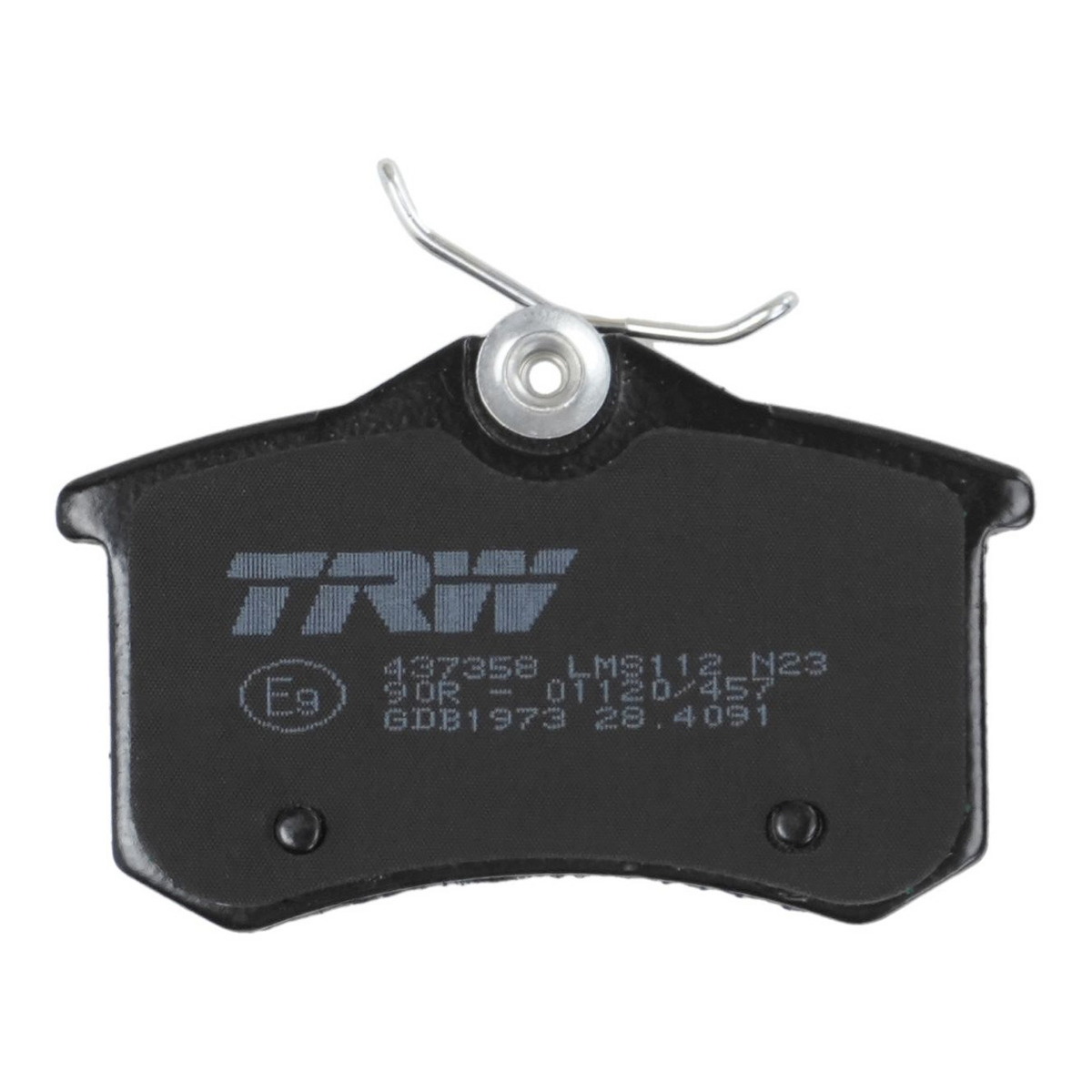 Комплект гальмівних колодок задн , DS DS 3, CITROEN C3 AIRCROSS II, C3 II, C3 III, C3 PICASSO, C4 CACTUS, DS3, FIAT SCUDO, PEUGEOT 2008 I, 207, 208, 208 I, 208 II, 307, 405 I 1.0-2.0D 05.86- фото 9