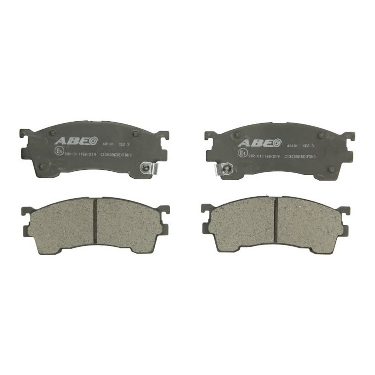 Комплект гальмівних колодок передн , FORD USA PROBE II, MAZDA 323 F V, 323 F VI, 323 S VI, 626 IV, 626 V, E, MX-6, PREMACY, XEDOS 6 1.5-2.5 08.91-03.05