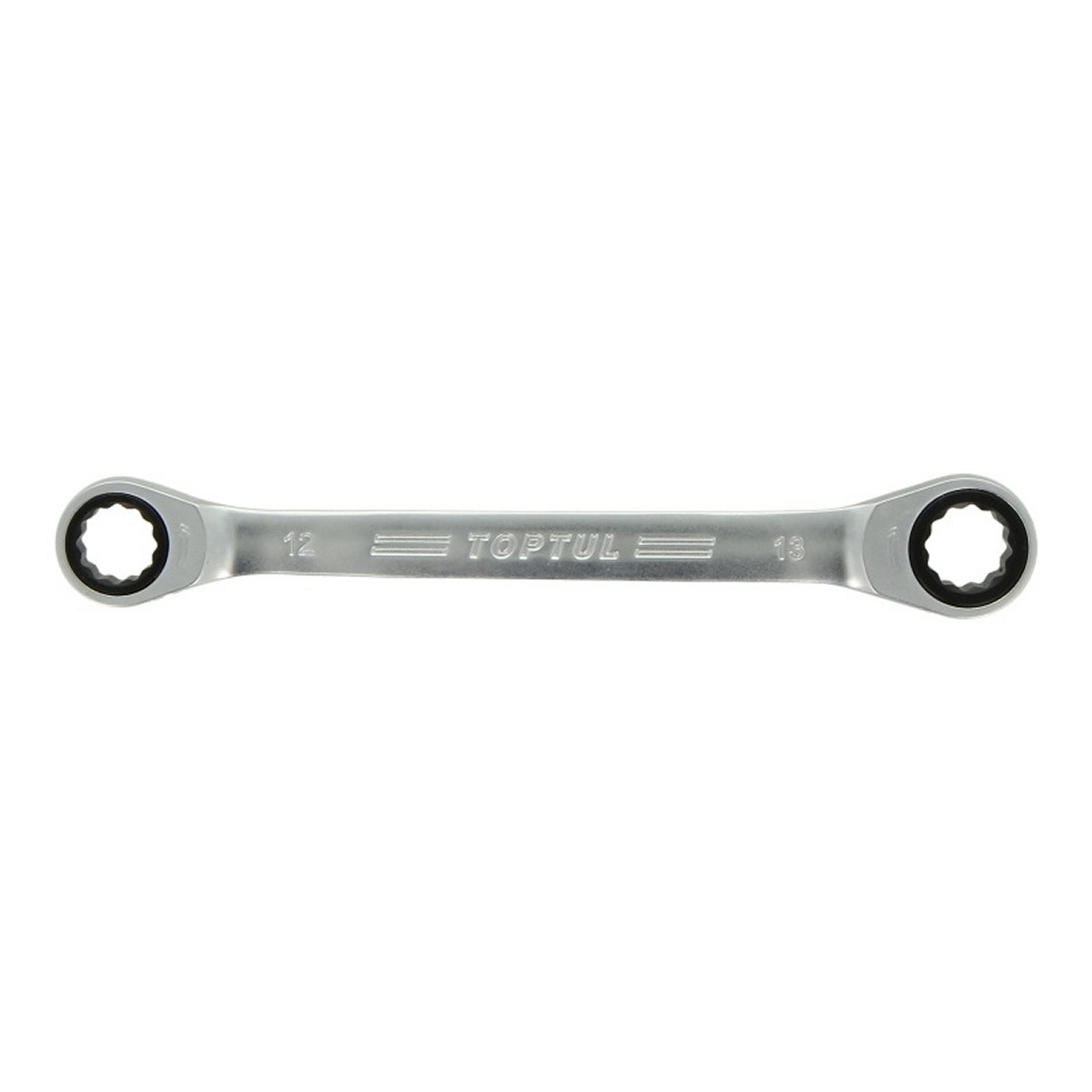 (EN) Double-ended ring wrench - ratchet 12-кутна, 8x10, тип: пряме, довжина: 128 мм, 1 шт