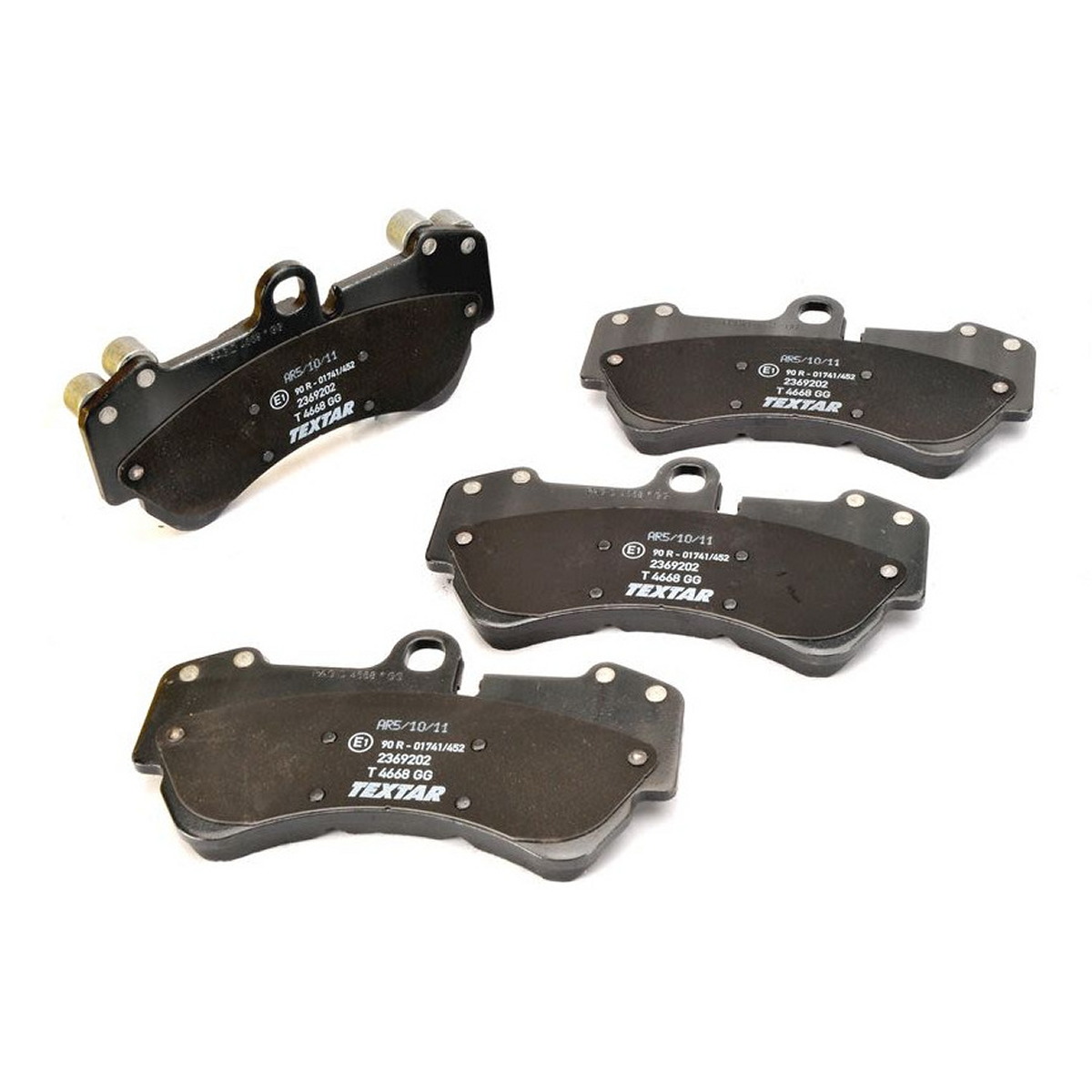 Комплект гальмівних колодок передн , MERCEDES G (W463), CHEVROLET CORVETTE, PORSCHE CAYENNE, VW TOUAREG 3.0D-6.2 05.02-12.19 фото 4