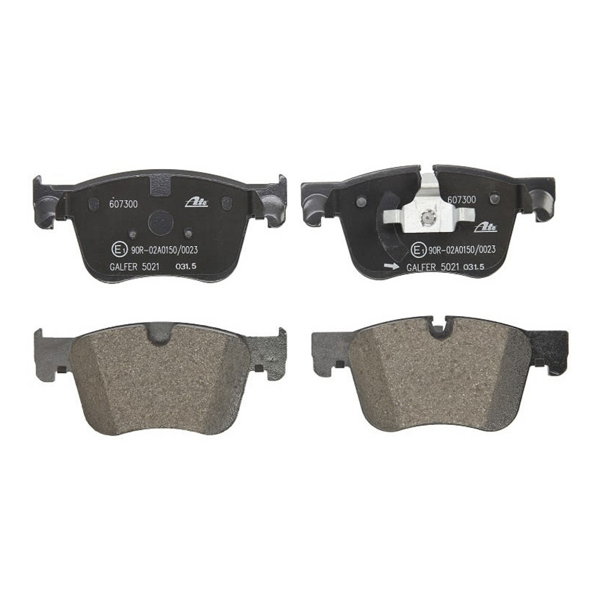 Комплект гальмівних колодок передн , CITROEN C4 GRAND PICASSO II, C4 PICASSO II, C4 SPACETOURER, GRAND C4 SPACETOURER, OPEL GRANDLAND / GRANDLAND X, PEUGEOT 308, 308 II 1.2-2.0D 02.13- фото 4