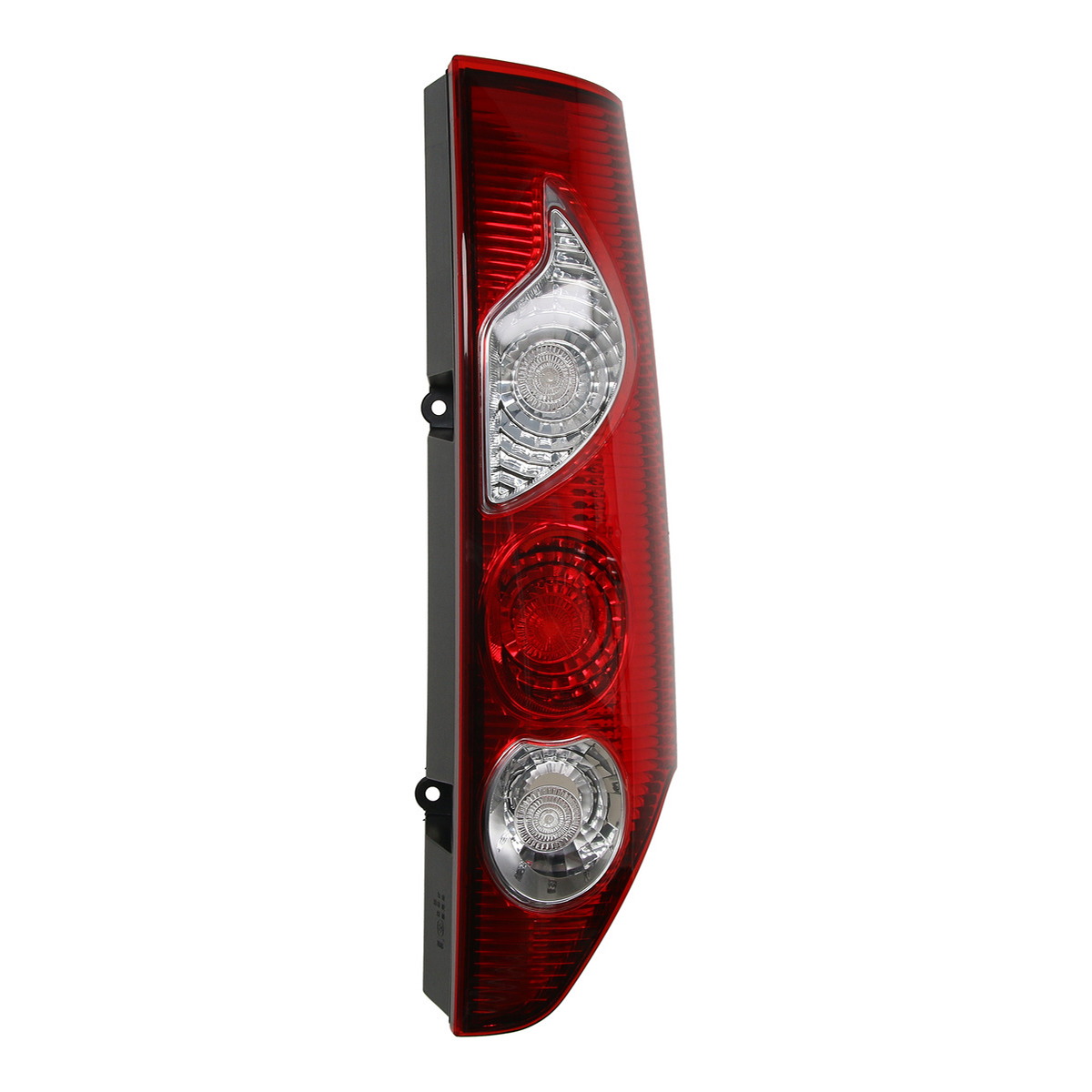 Ліхтар задній прав (P21/5W/P21W, колір повороту білий, колір скла червон, з одними задніми дверима) RENAULT KANGOO II 02.08-07.13 фото 4