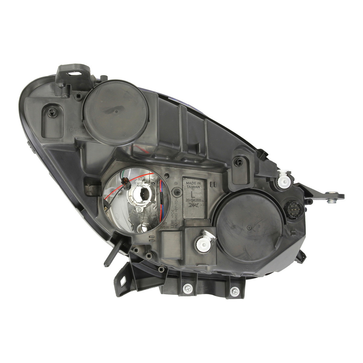 Фара лів (H1/H7, електричн, з мотором, колір відбивача: хром) FIAT DOBLO II, OPEL COMBO D 02.10-06.18 фото 4