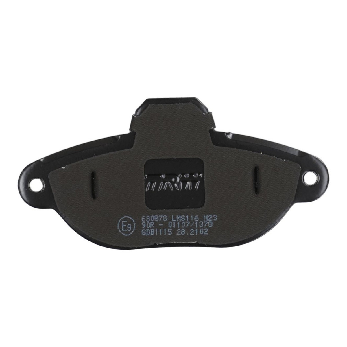 Комплект гальмівних колодок передн , FIAT CINQUECENTO, PANDA, PUNTO, SEICENTO / 600, FORD KA, LANCIA Y, Y10 0.7-1.7D 07.91-