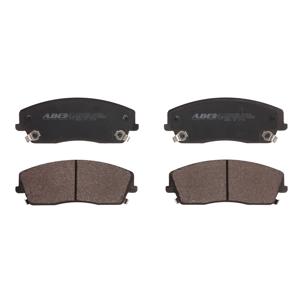 Комплект гальмівних колодок передн , CHRYSLER 300 C, 300C, DODGE CHALLENGER, CHALLENGER SE, CHARGER, MAGNUM 2.7-6.4 09.04-